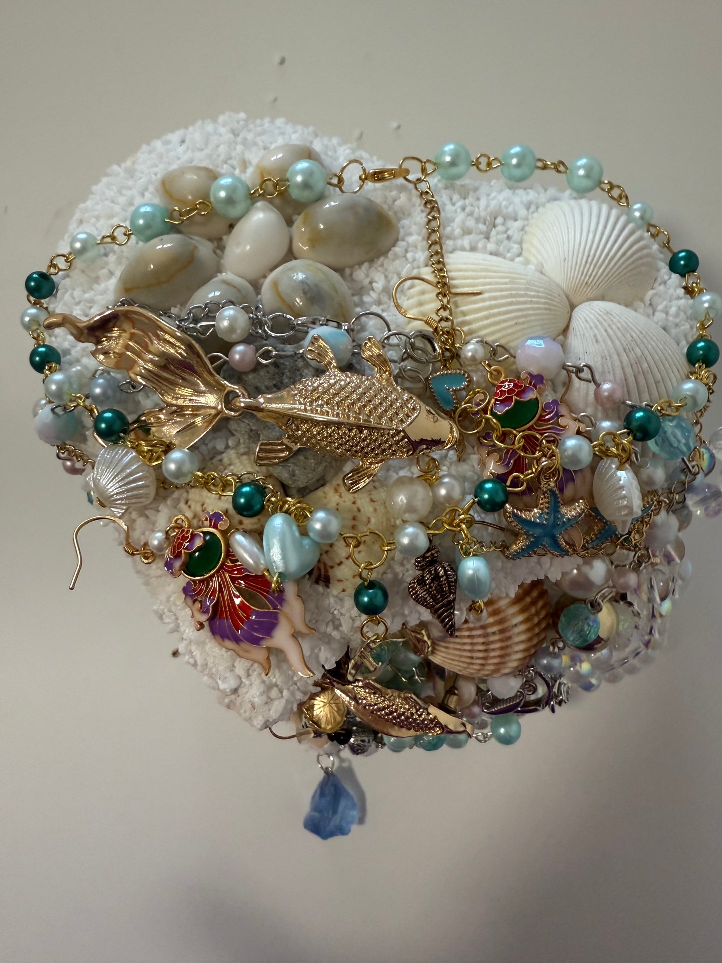 🐚 Ocean Treasure Mystery Jewelry Jar