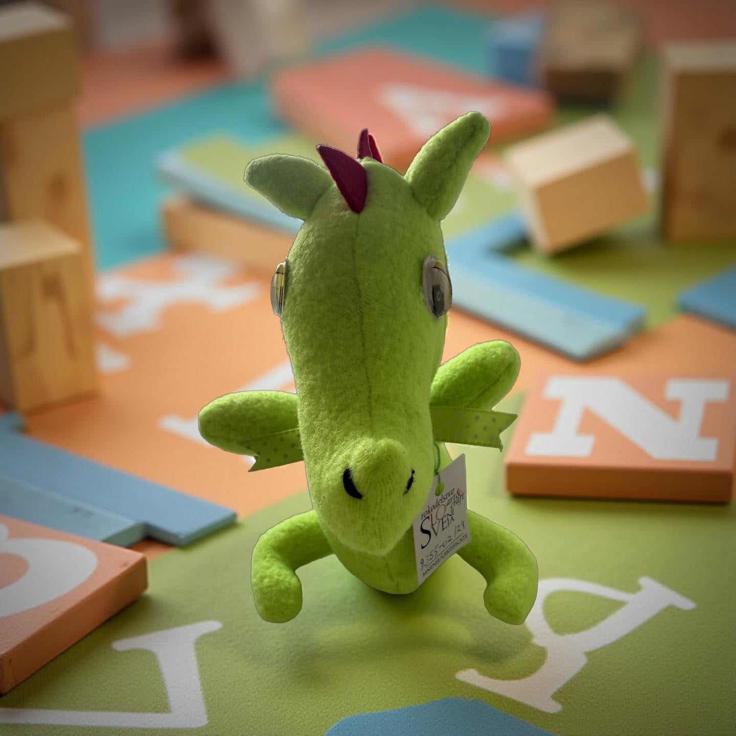 Ljubljana Dragon Argo small plush toy