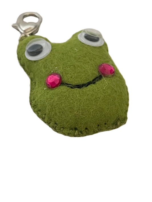 Happy Froggy Keychain