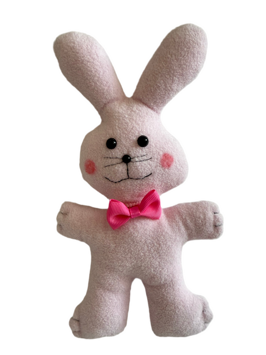 Bowtie Bunny plush toy