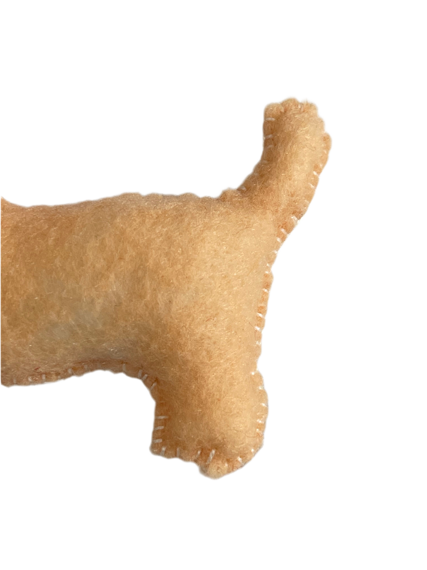 Mini Schnauzi – Felt Dog Keychain