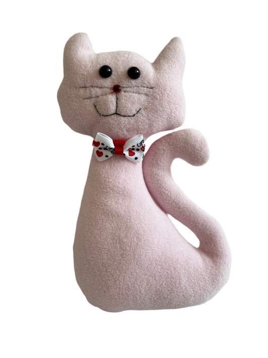 Bowtie Kitty plush toy