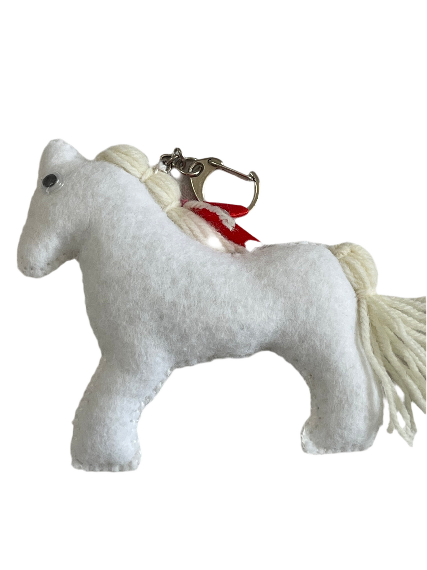 Handmade Starry Pony Keychain
