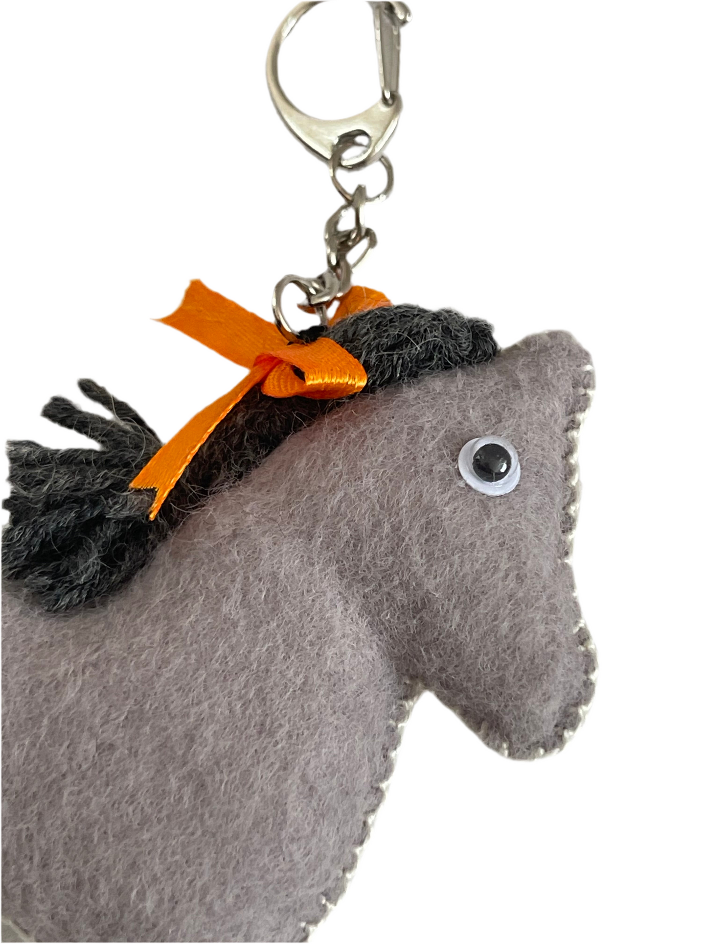 Midnight Pony Keychain