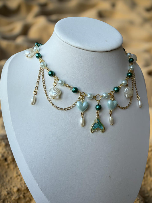 Sirena Pearlwave Necklace 🐚🌊