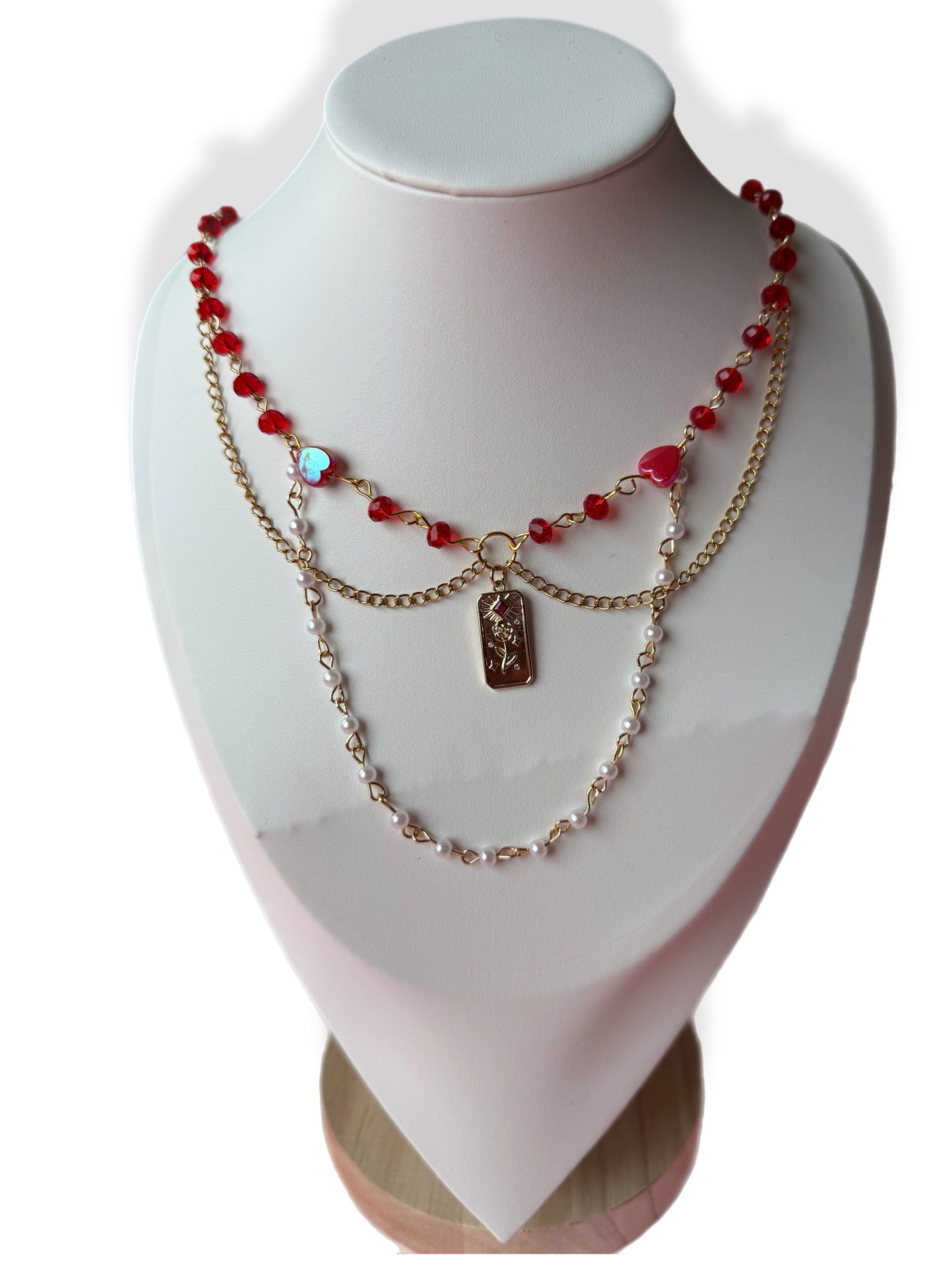 Rose Heart Harmony Necklace