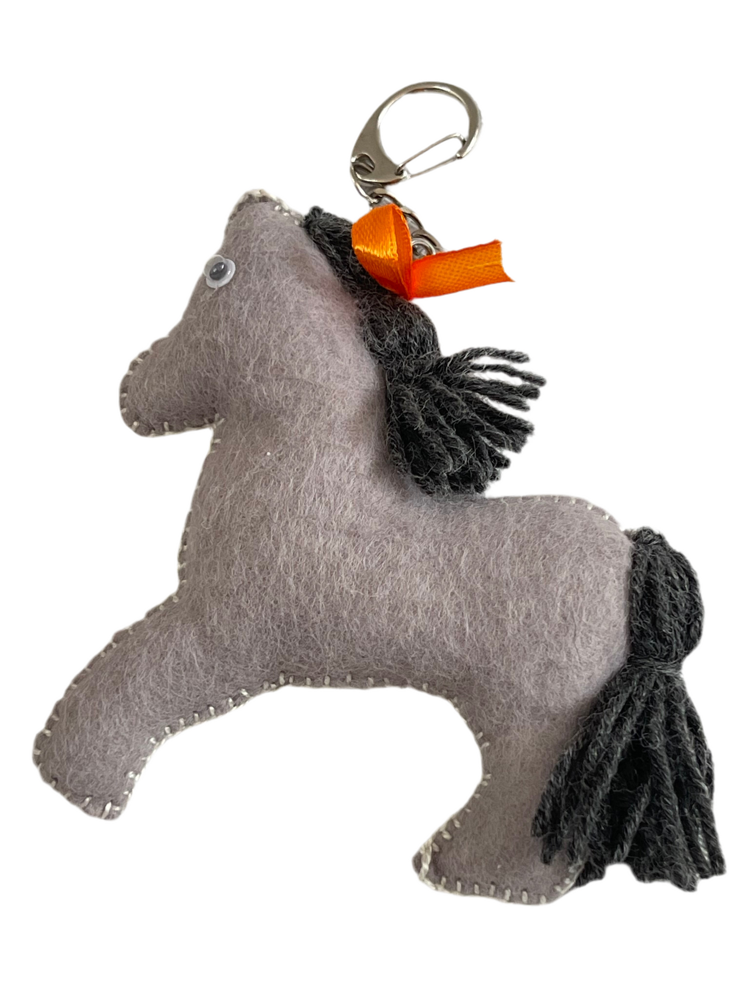 Midnight Pony Keychain