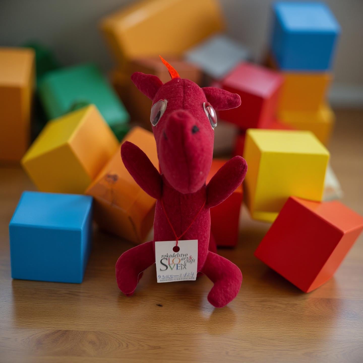 Ljubljana Dragon Argo small plush toy