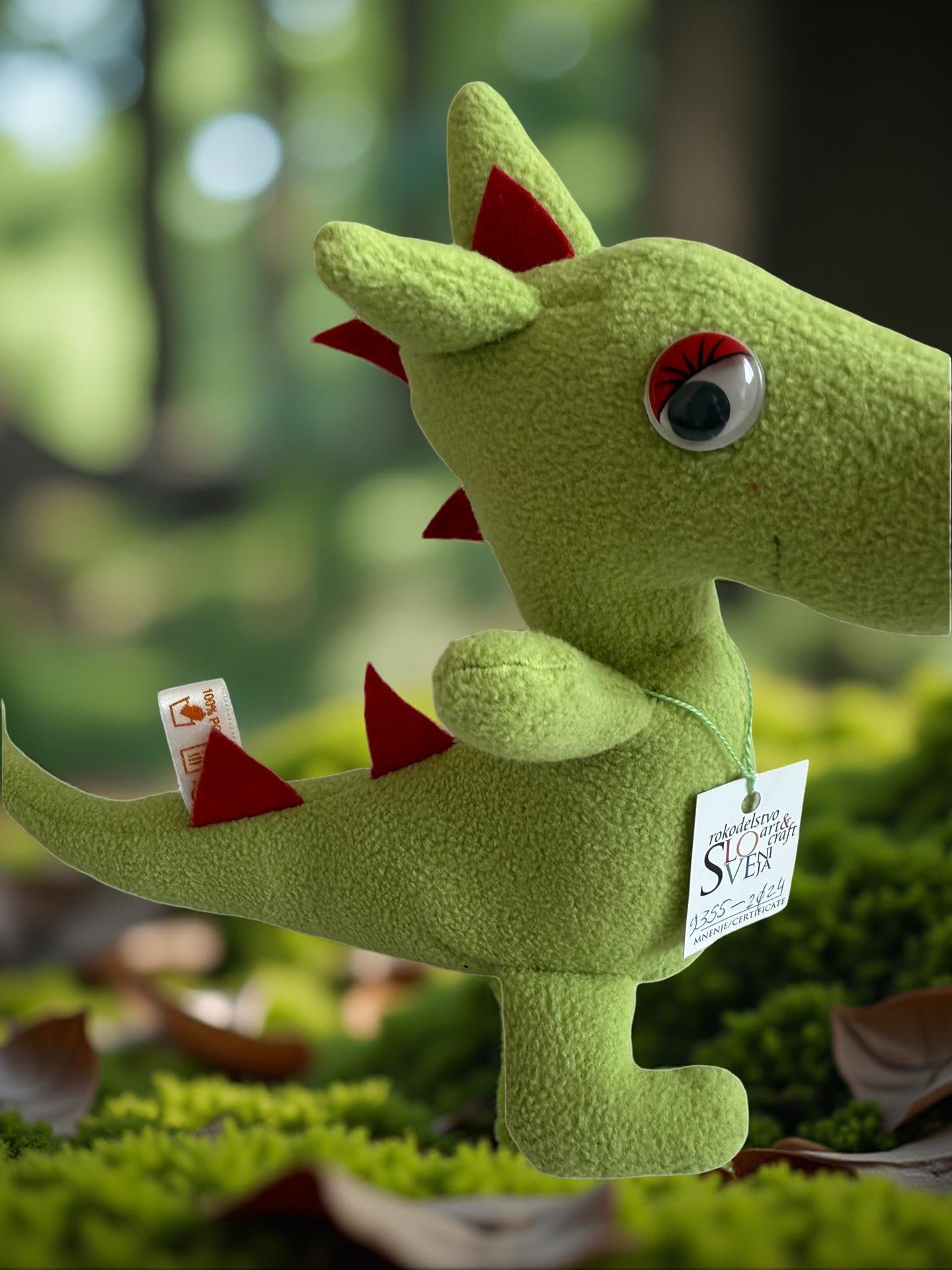 Ljubljana Dragon Argo small plush toy