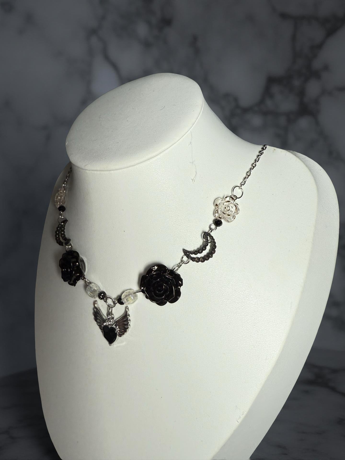 Morgana’s Wings 🖤🪽 Necklace