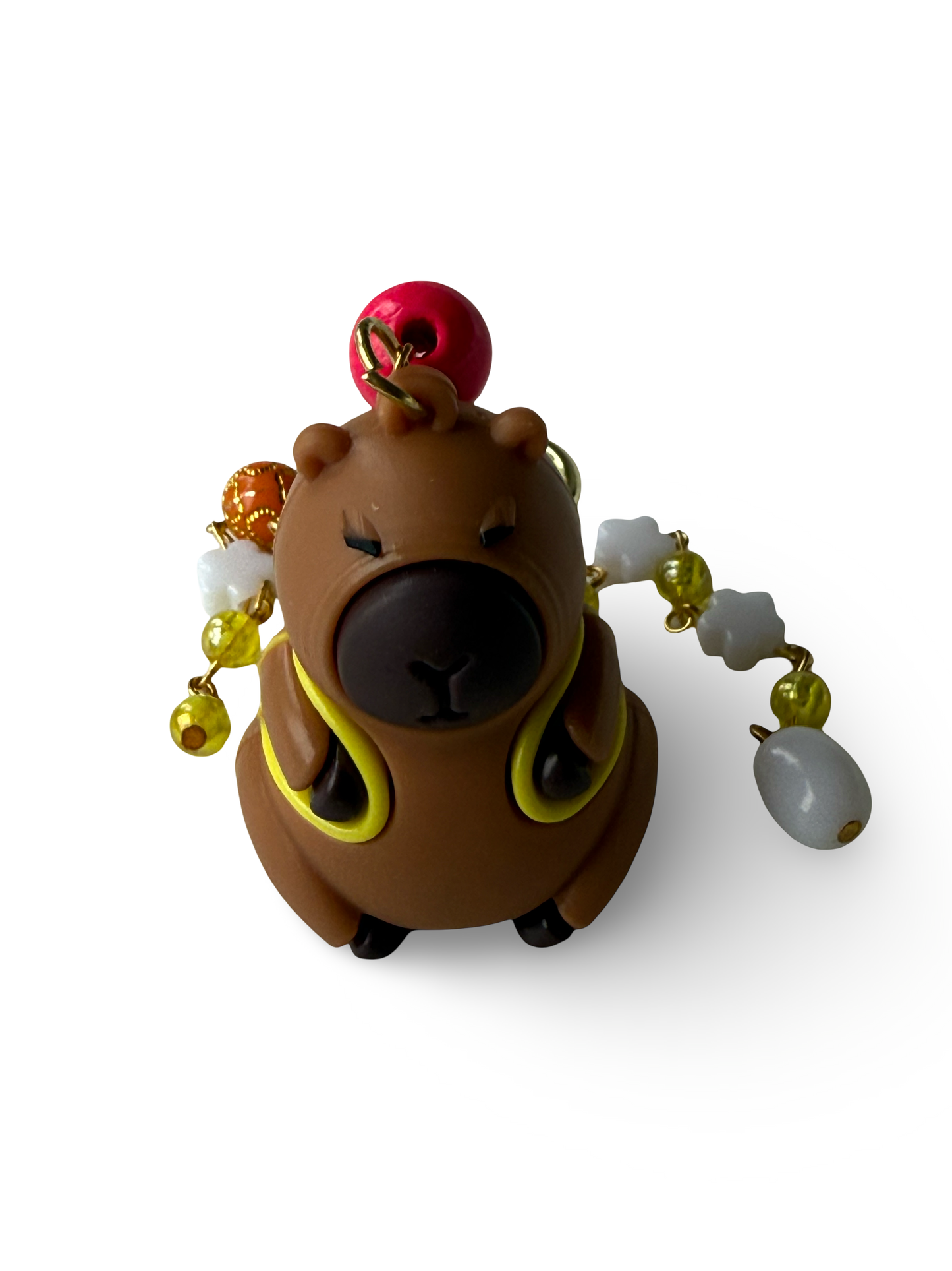 Capybara Charm Keychain