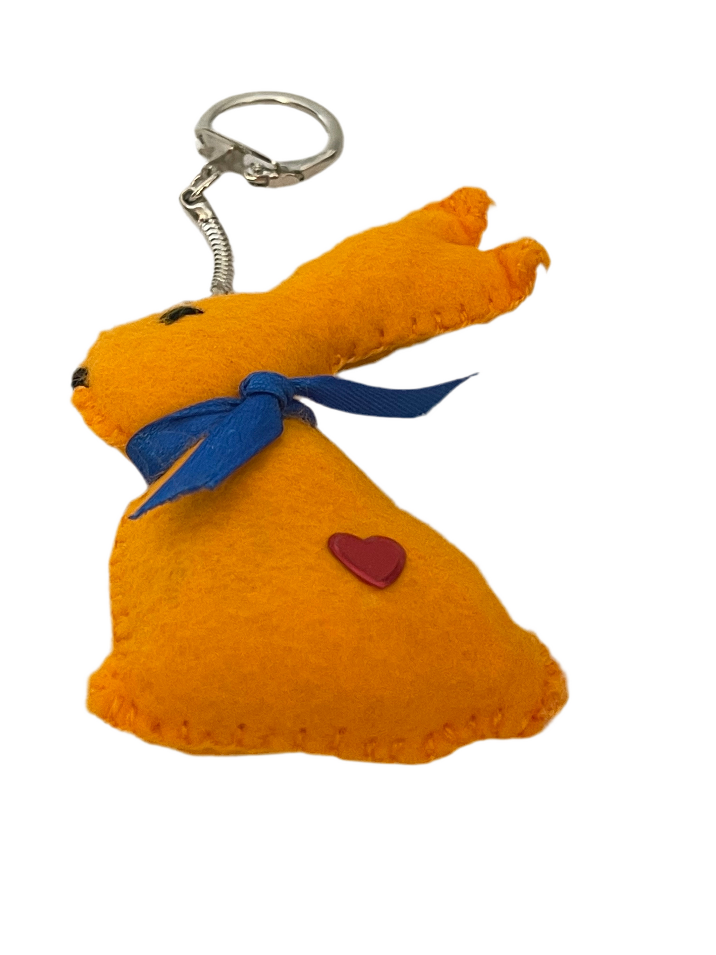 Hoppy Bunny Keychain – Handmade Soft Bunny Charm