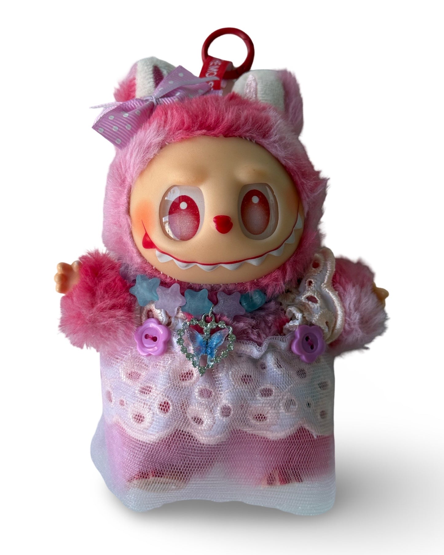🎀 Rosy Dream Lafufu Inspired Keychain 🎀