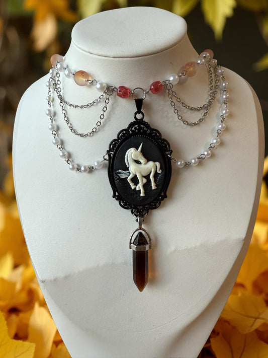 🖤 Natalia Nightbloom Necklace