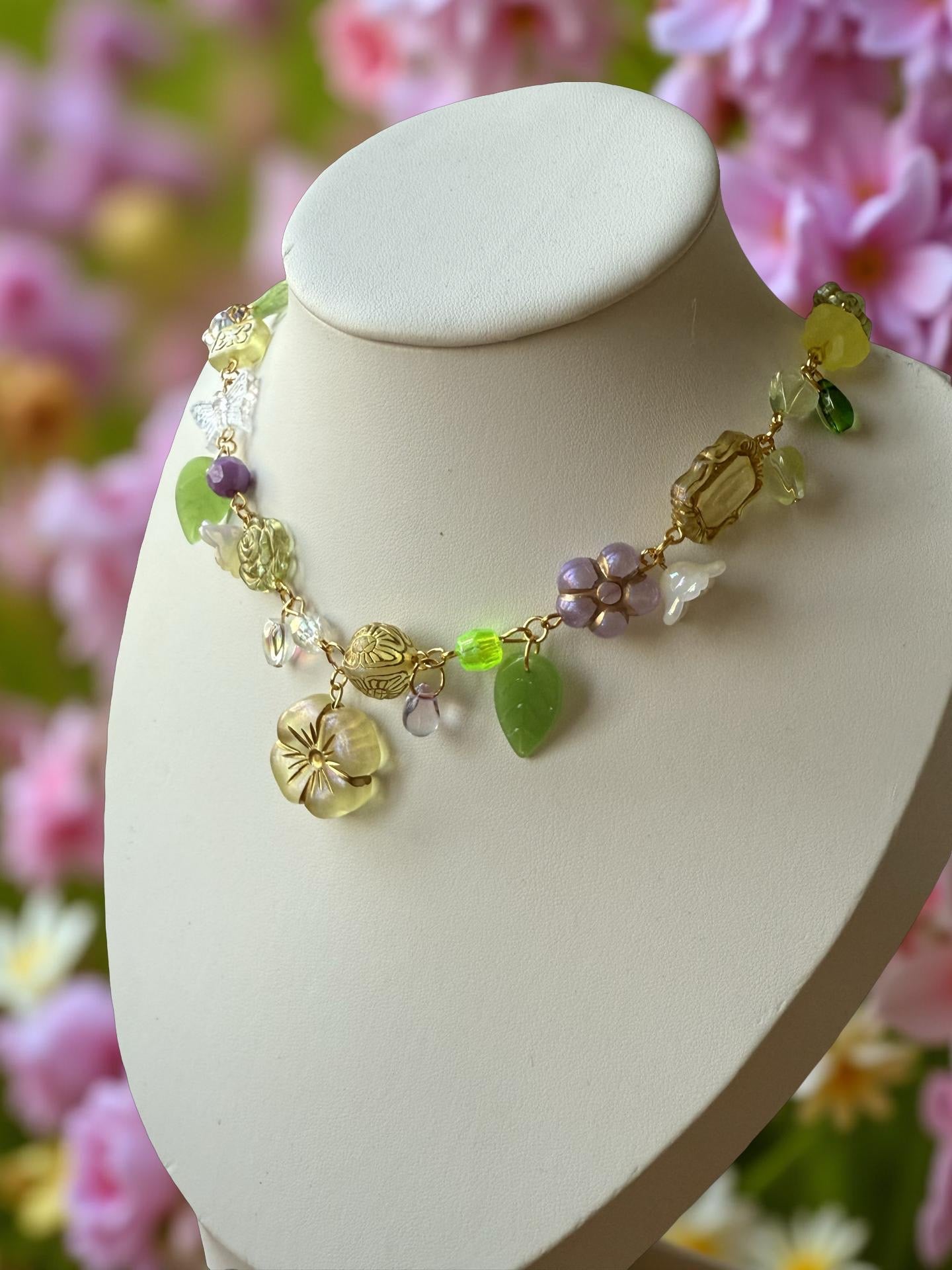 Tinkerbell Blossom Necklace ✨🌸
