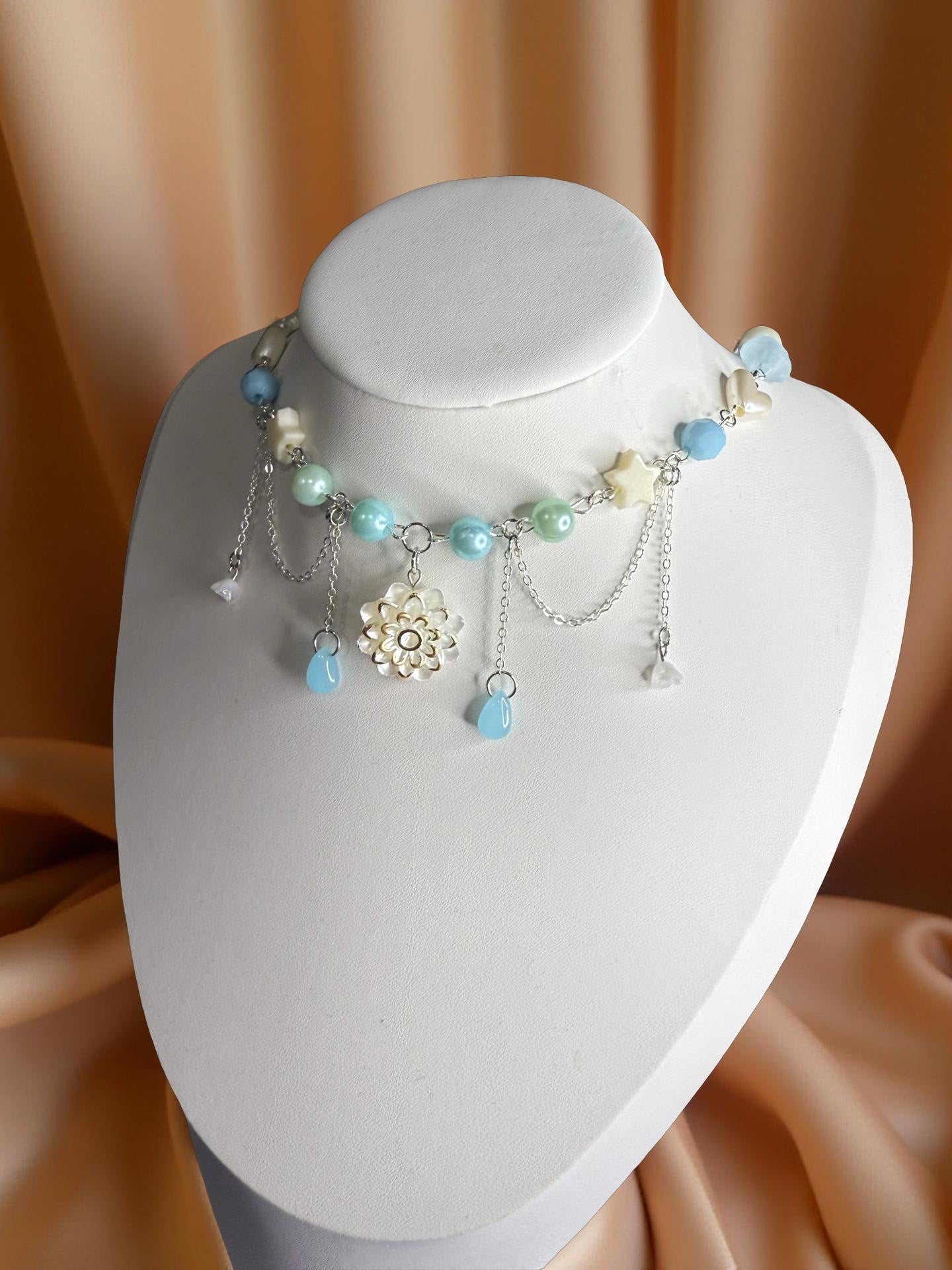 Selene Pearlwave Necklace 🌊✨