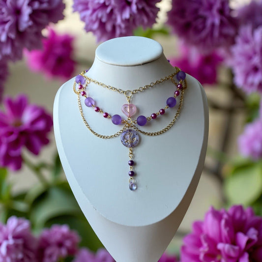 Amariel Heartbloom Necklace 💜🌸