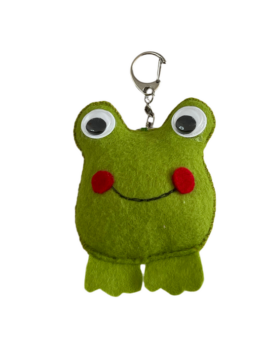 Happy Froggy Keychain