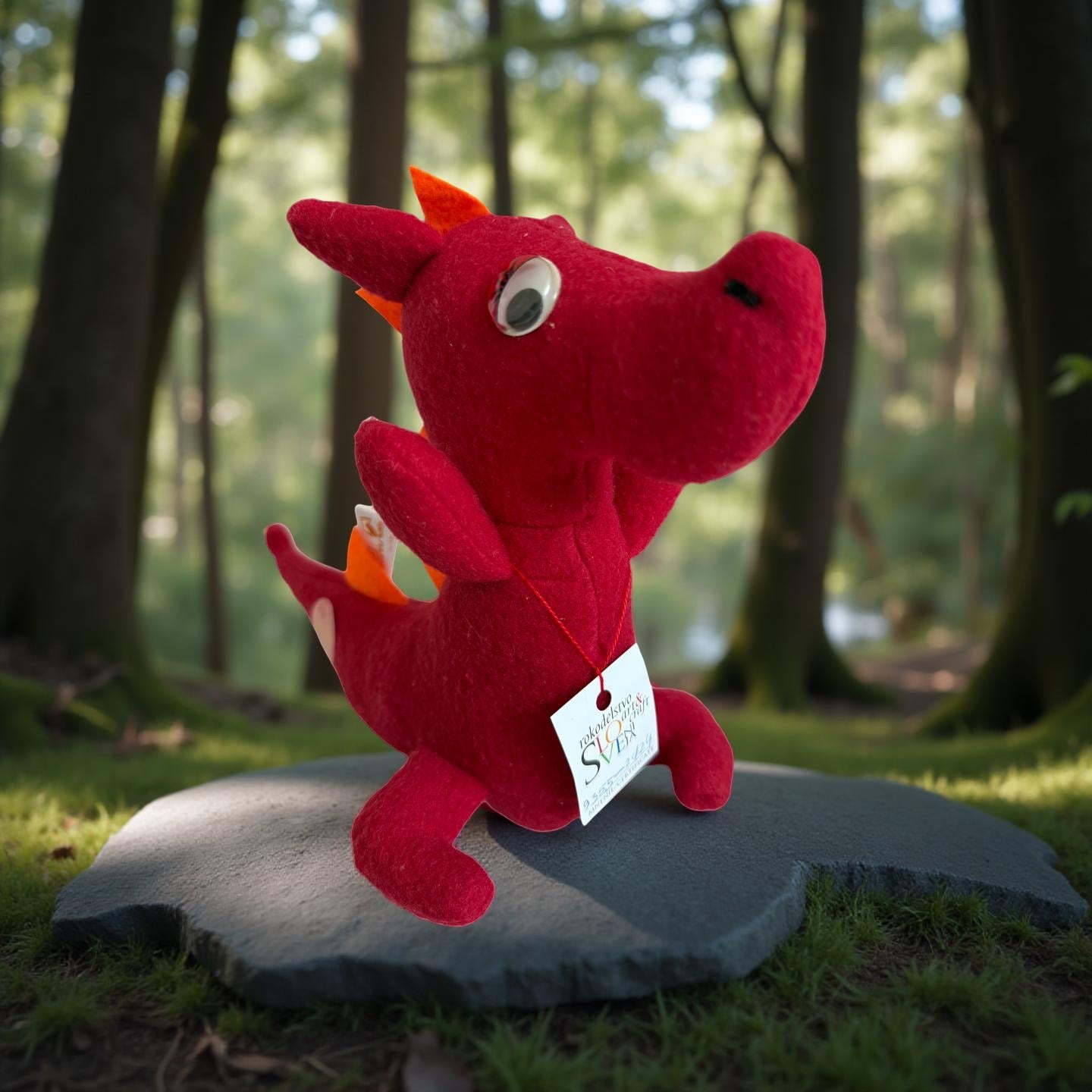 Ljubljana Dragon Argo small plush toy