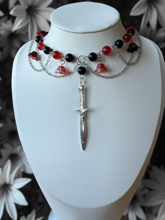 Andúril Roseblade ⚔️🌹 Necklace