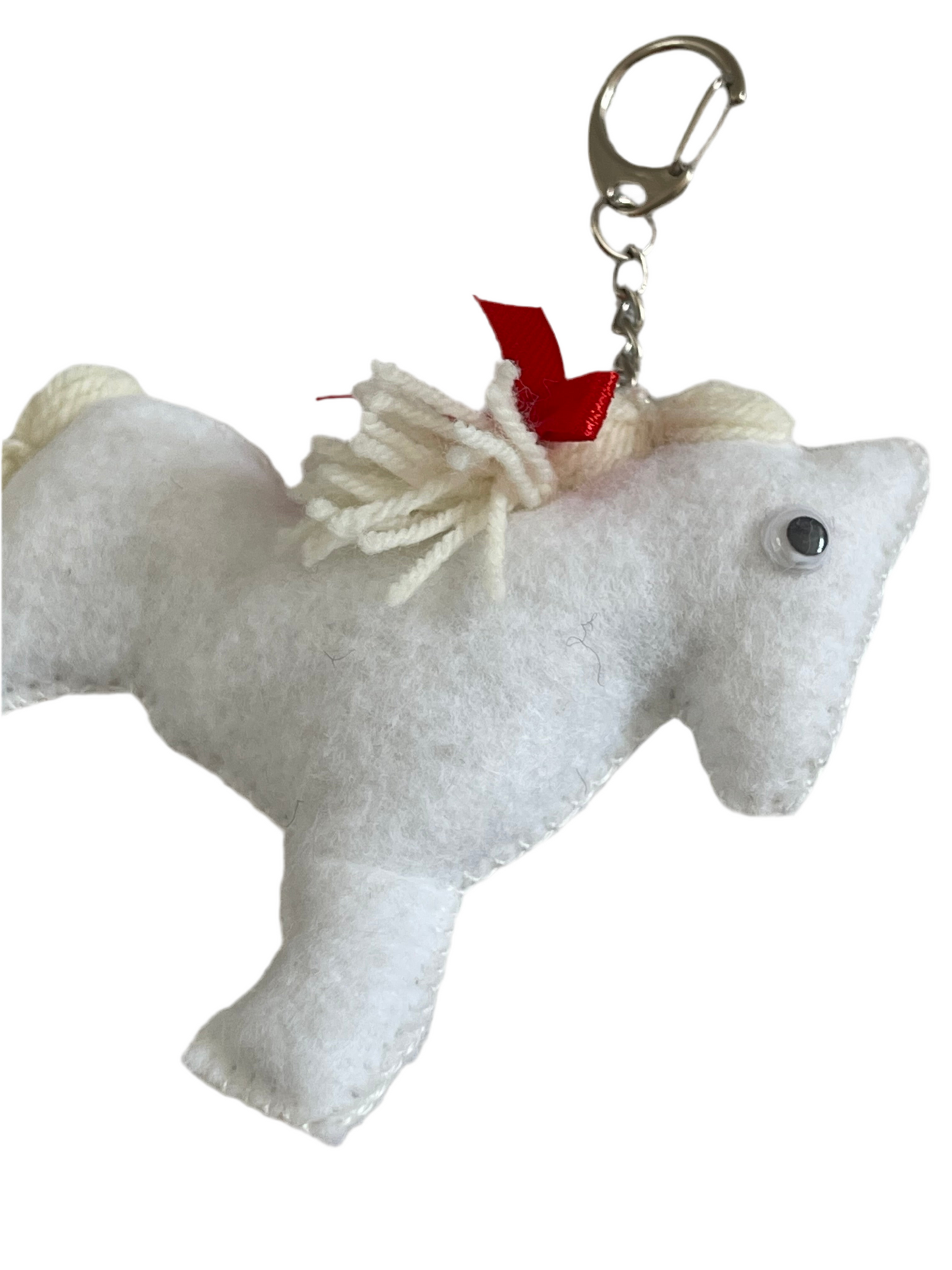 Handmade Starry Pony Keychain