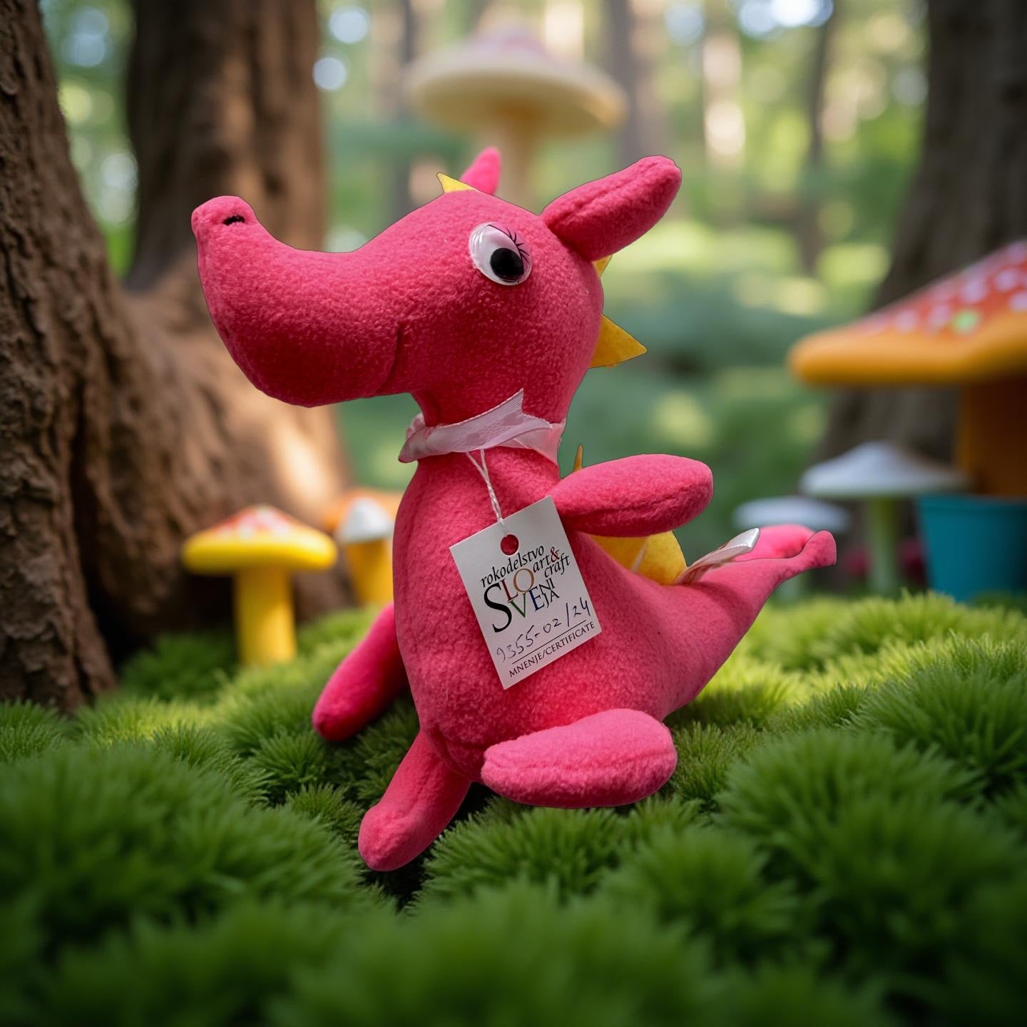 Ljubljana Dragon Argo small plush toy