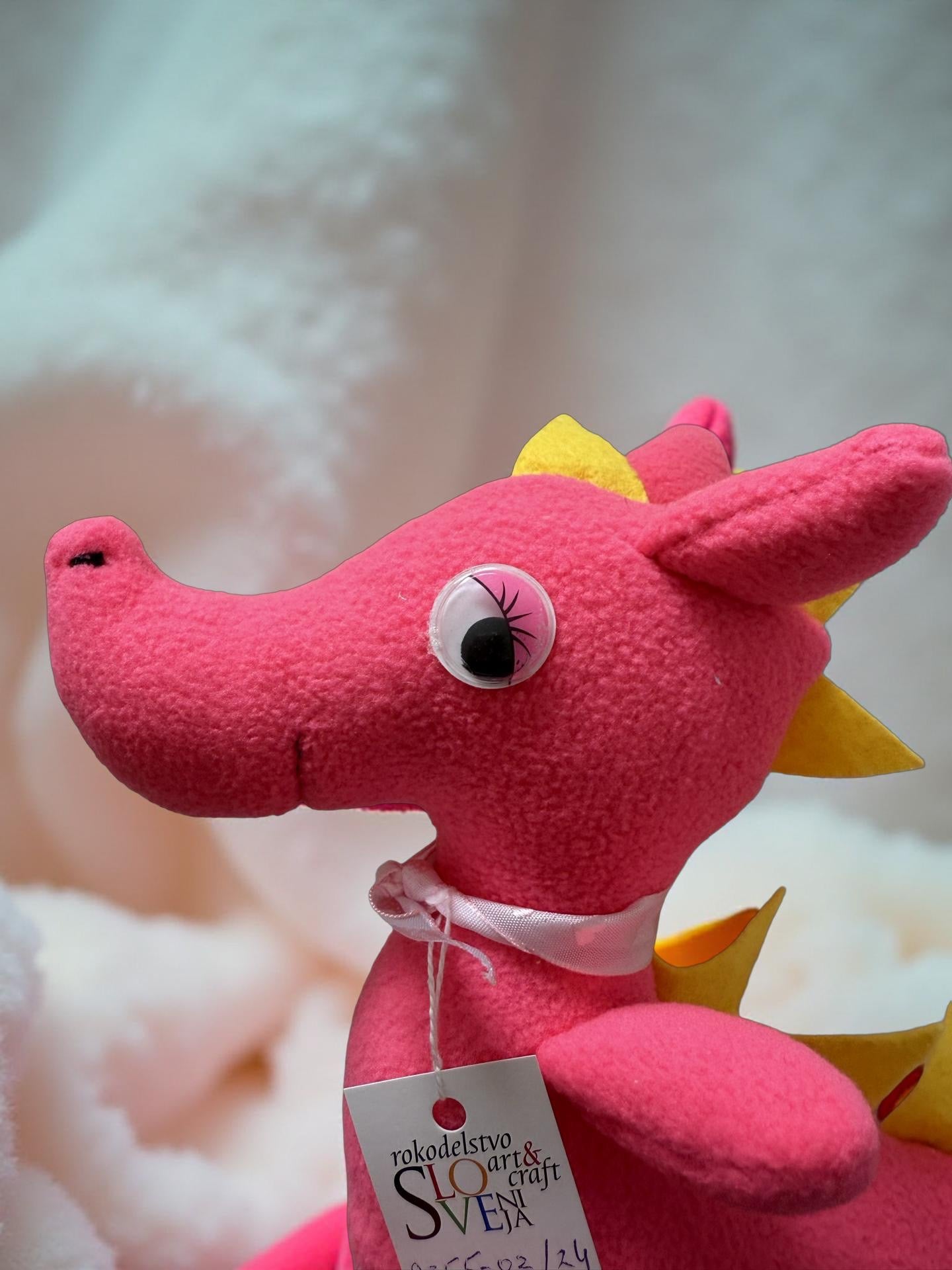 Ljubljana Dragon Argo small plush toy