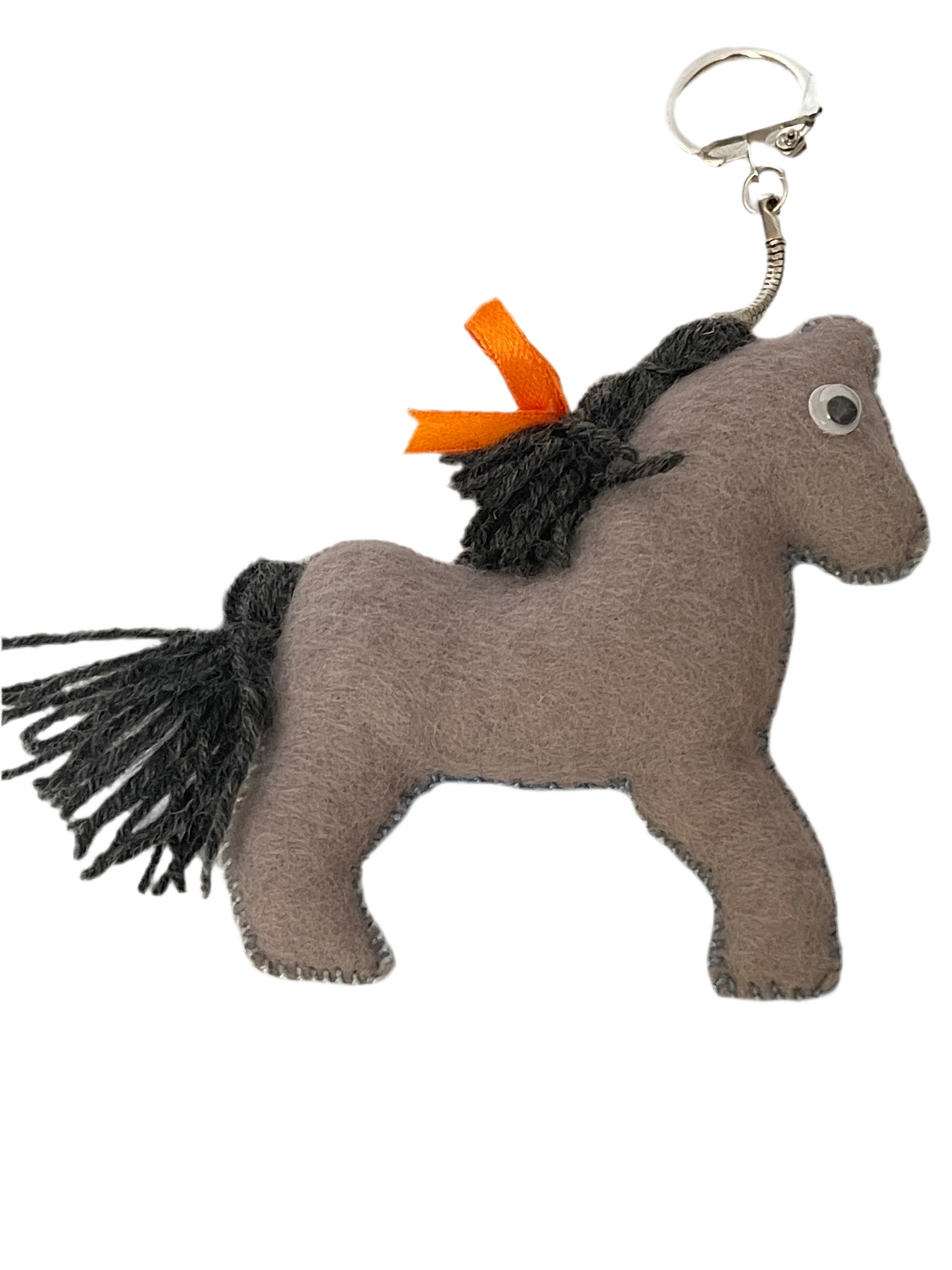 Midnight Pony Keychain