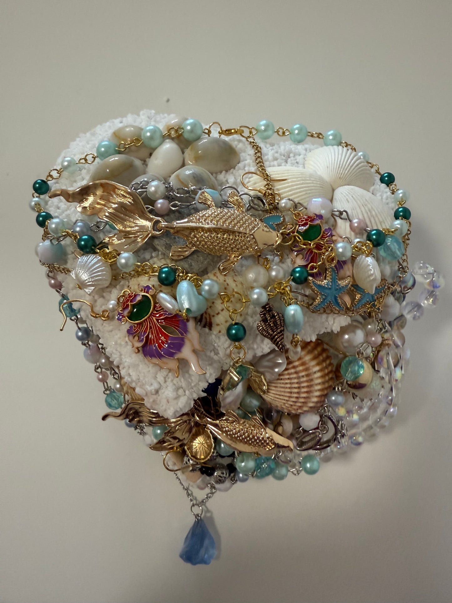 🐚 Ocean Treasure Mystery Jewelry Jar