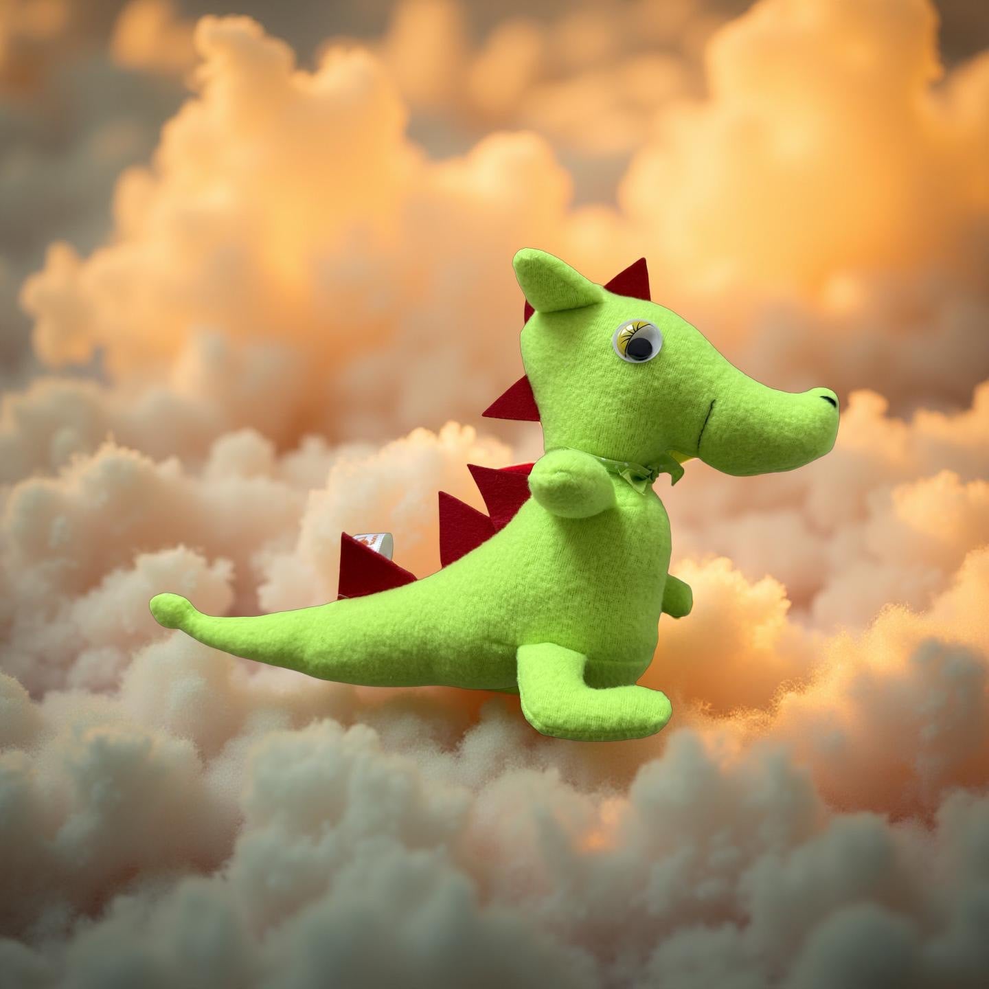 Ljubljana Dragon Argo small plush toy