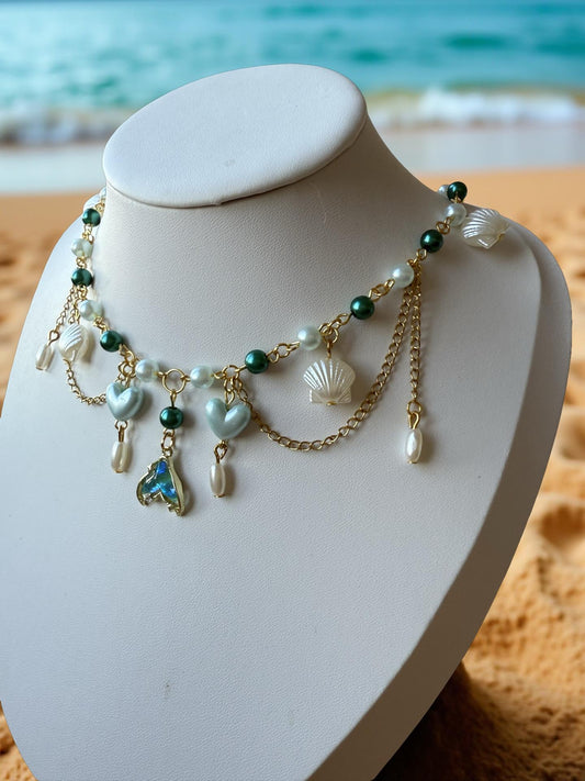 Sirena Pearlwave Necklace 🐚🌊