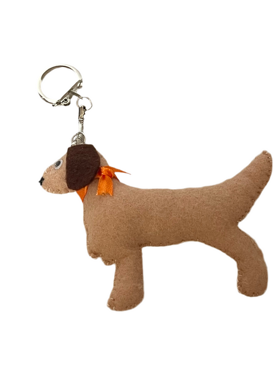 Lucky the Irish Setter Keychain