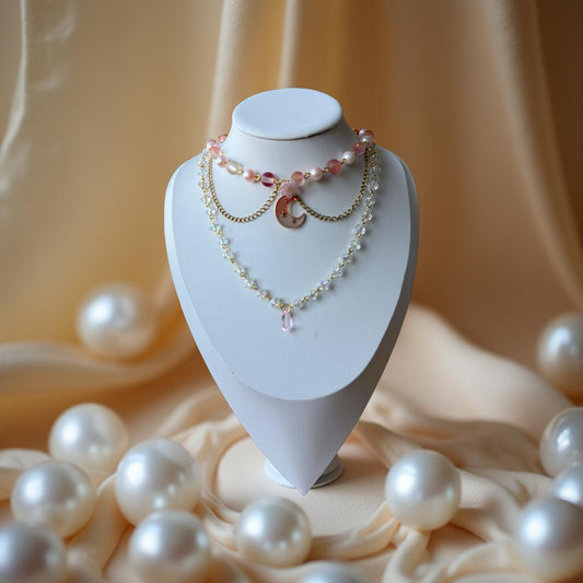 Seluna Moonpetal Necklace 🌙🌸