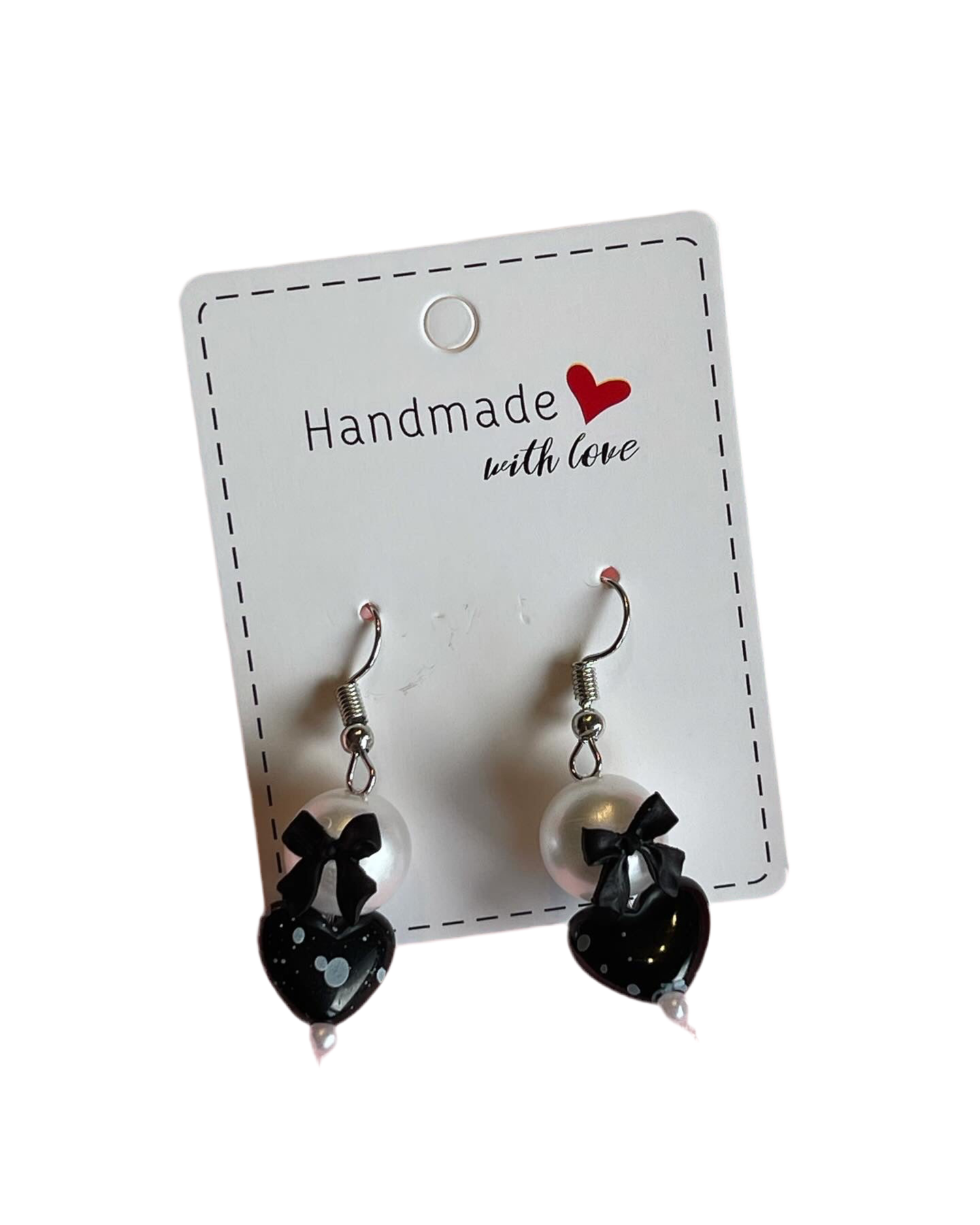 Luna Heart Drop Earrings