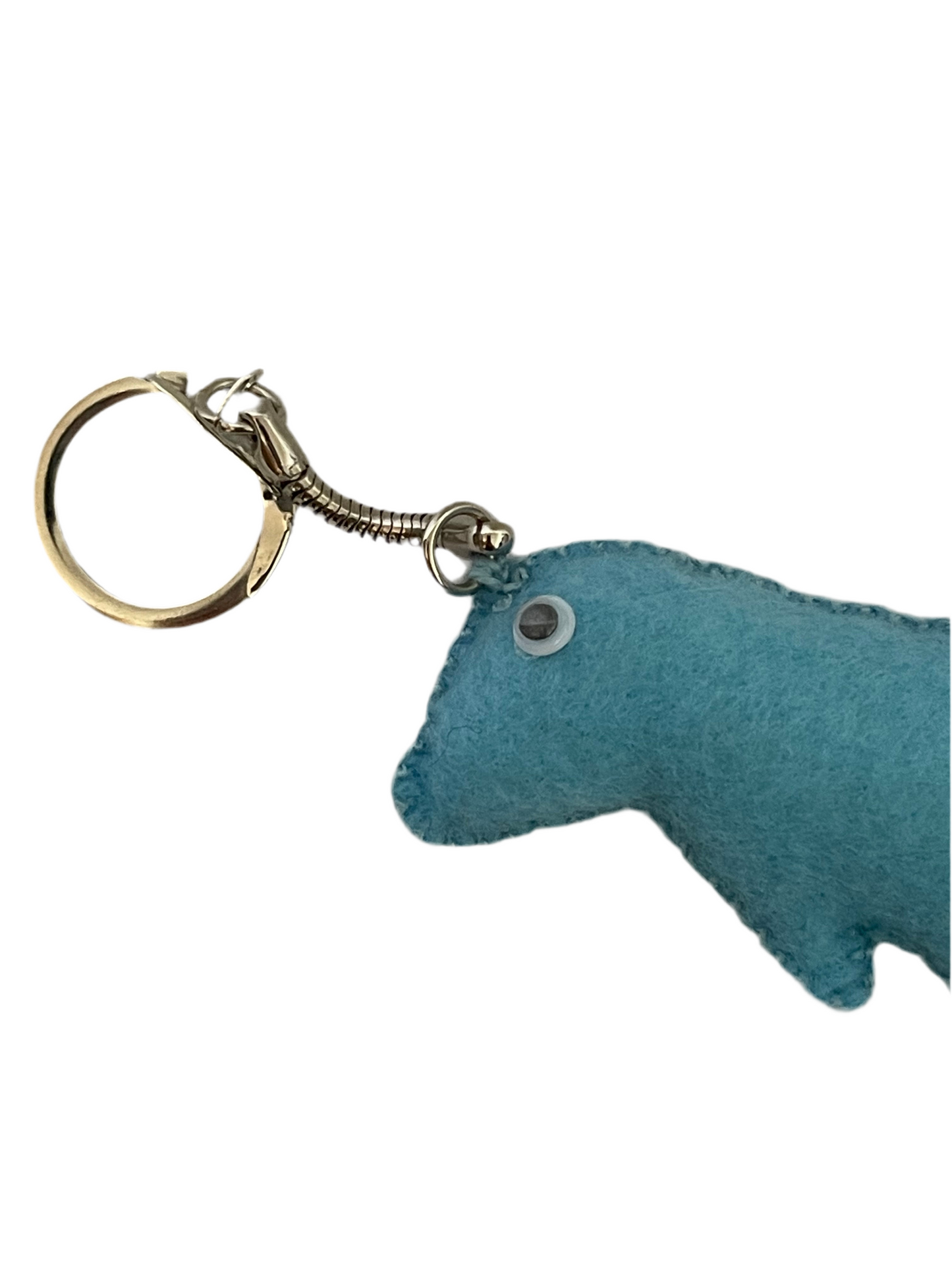 Splashy Dolphin Keychain