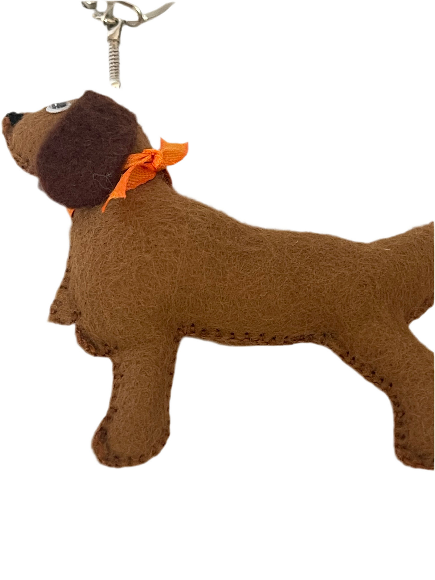 Lucky the Irish Setter Keychain