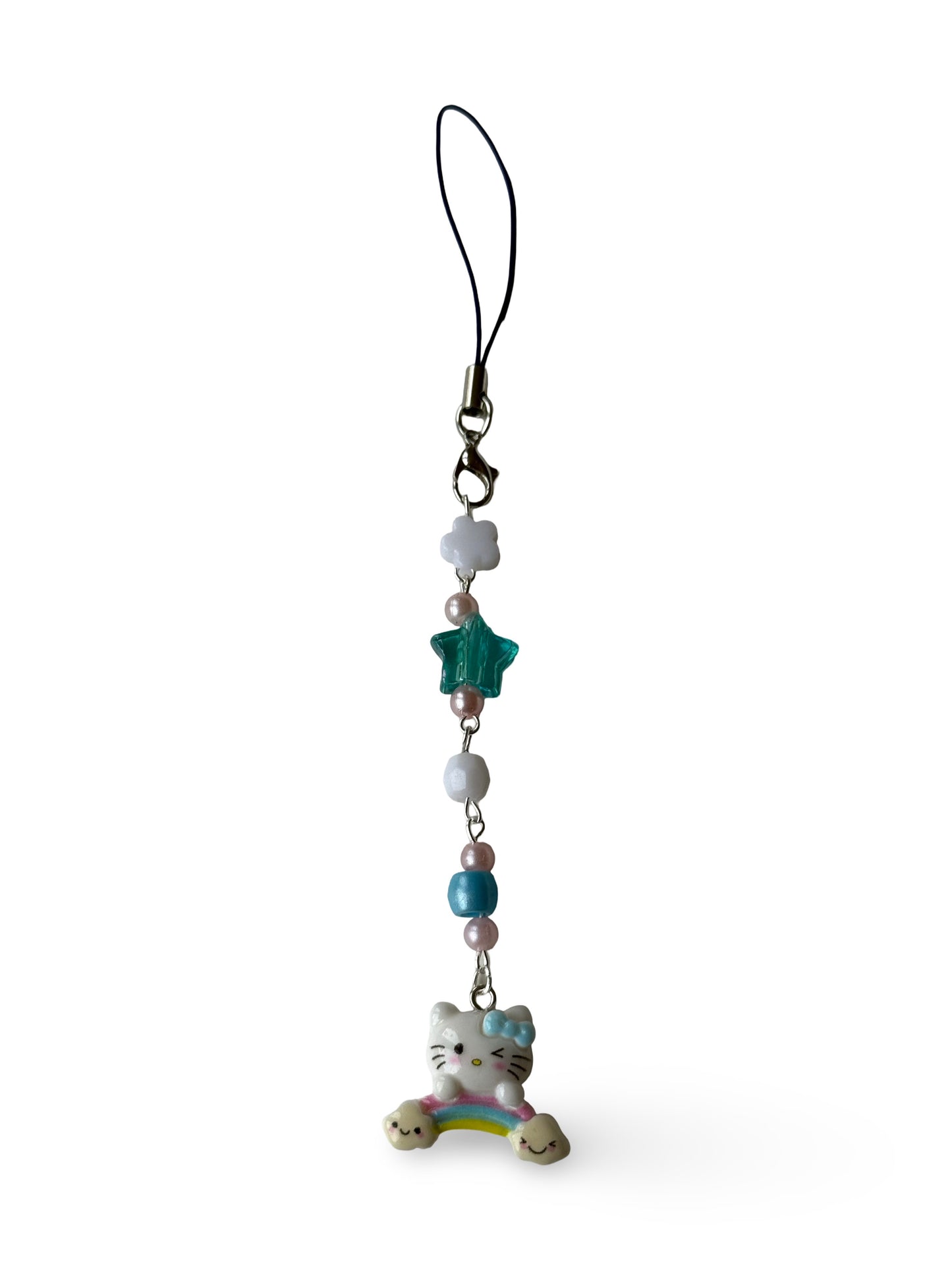 Rainbow Kitty Charm