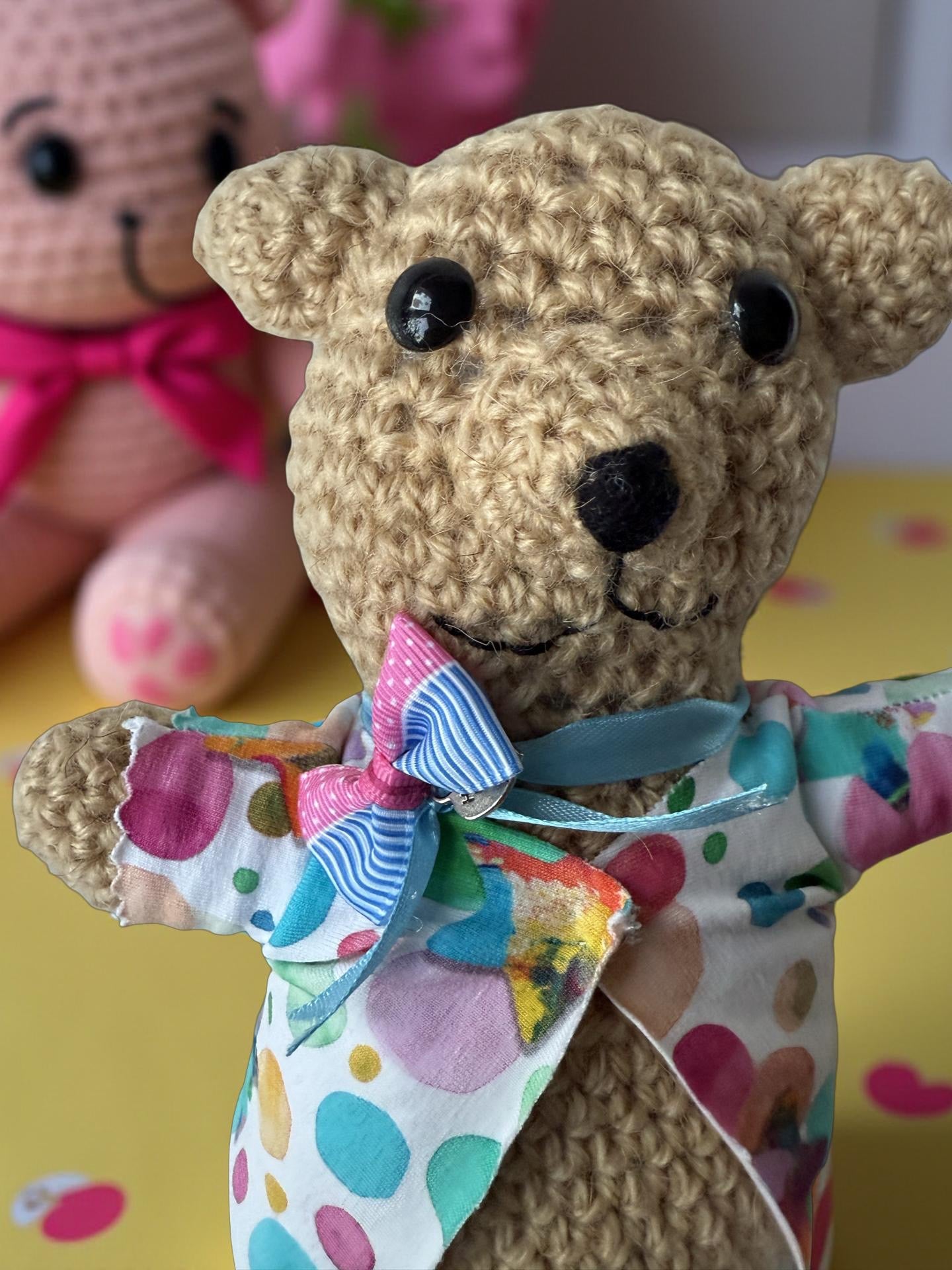Handmade Crochet Teddy Bear Collection