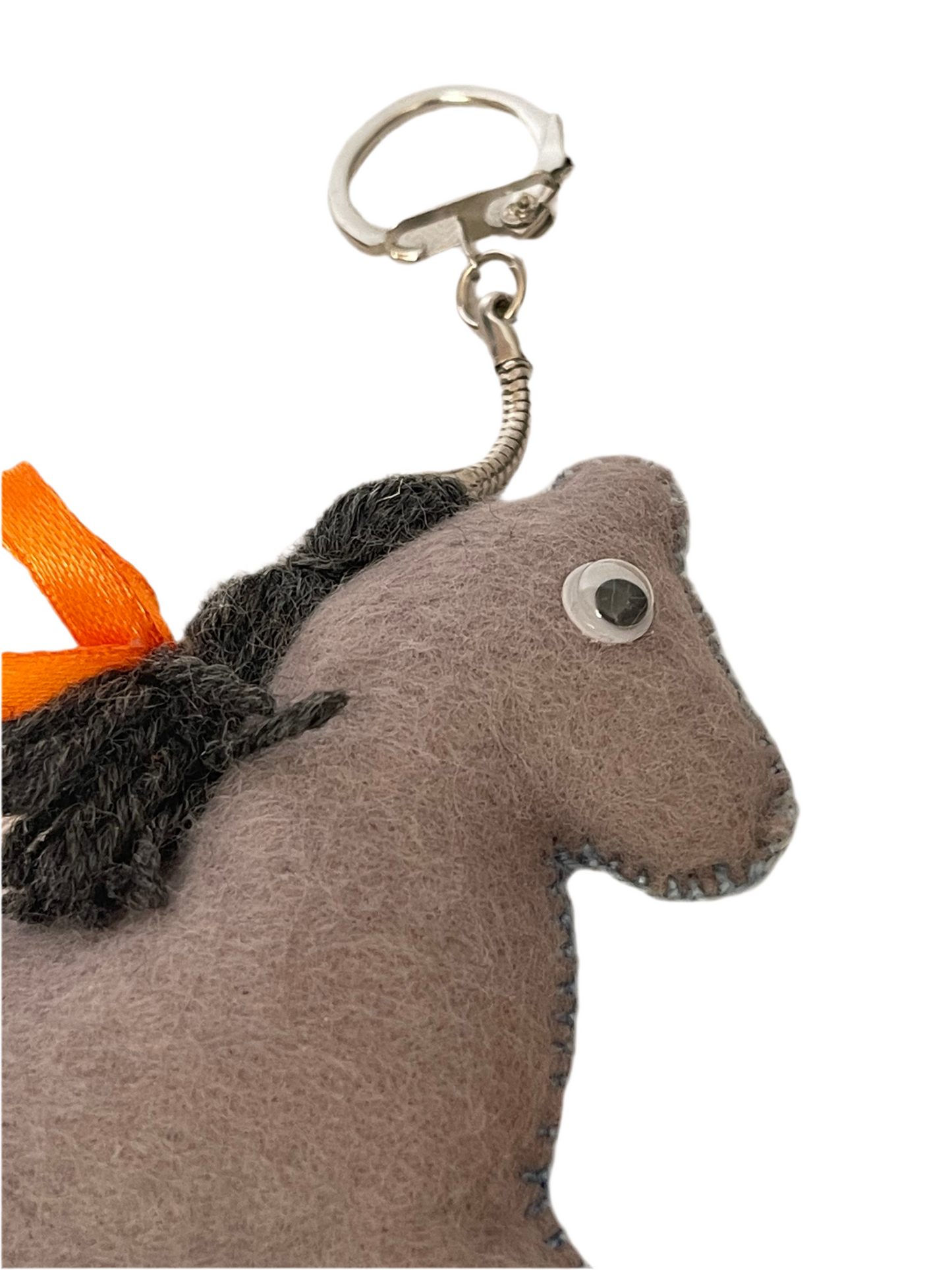 Midnight Pony Keychain