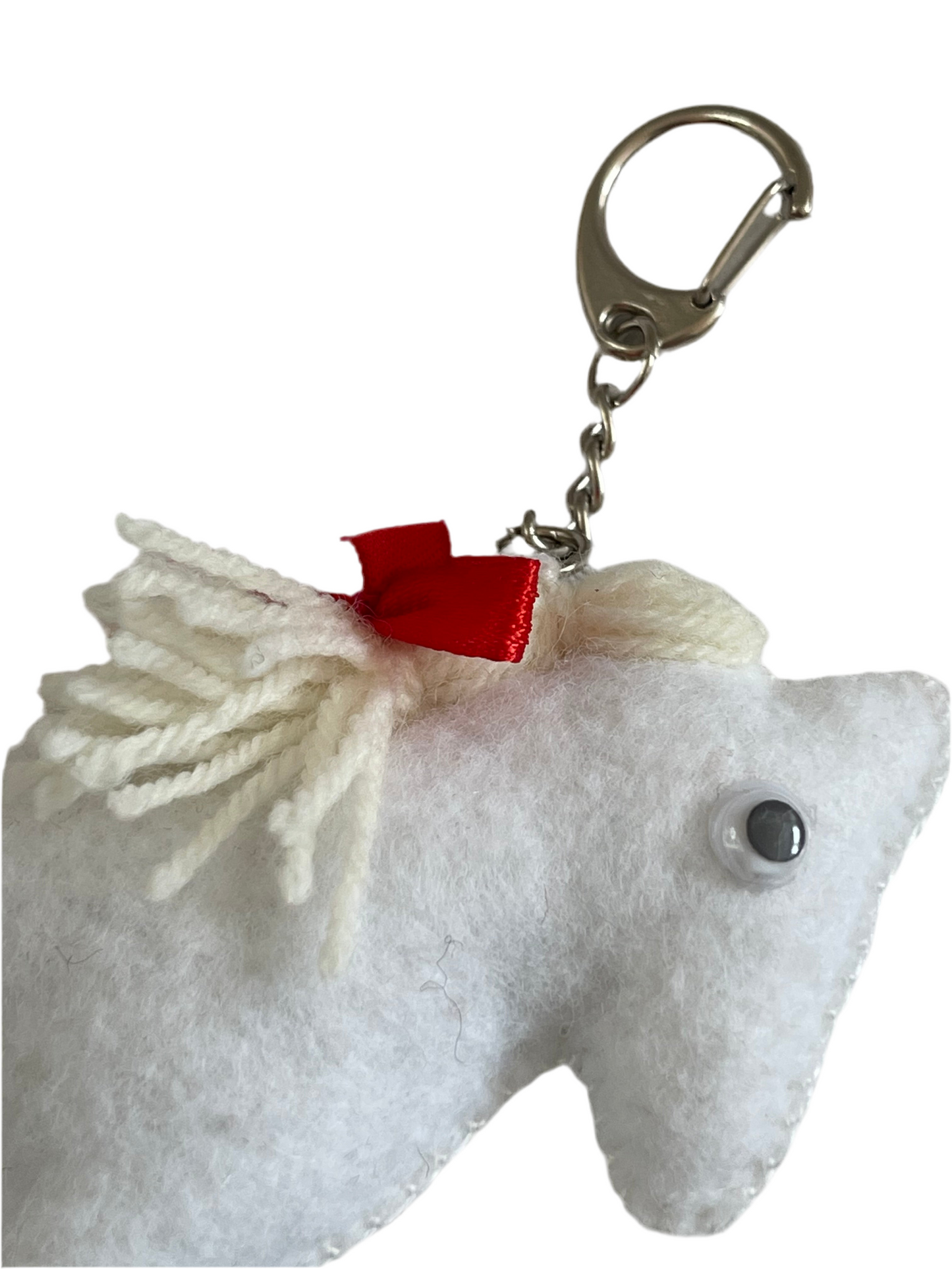 Handmade Starry Pony Keychain