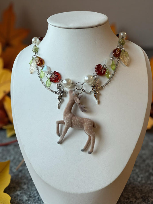 🍂 Felina of the Autumn Woods Necklace
