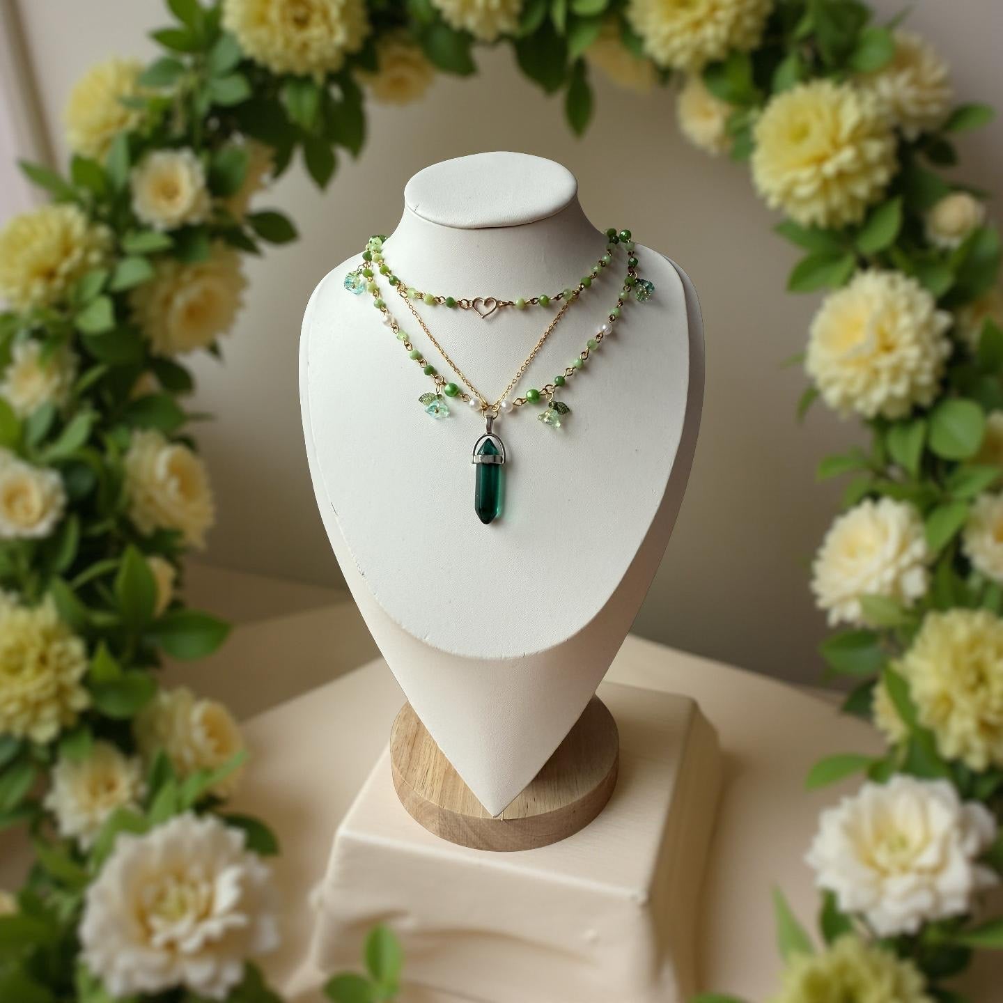 Sylvara Crystal 🌿🔮 Necklace