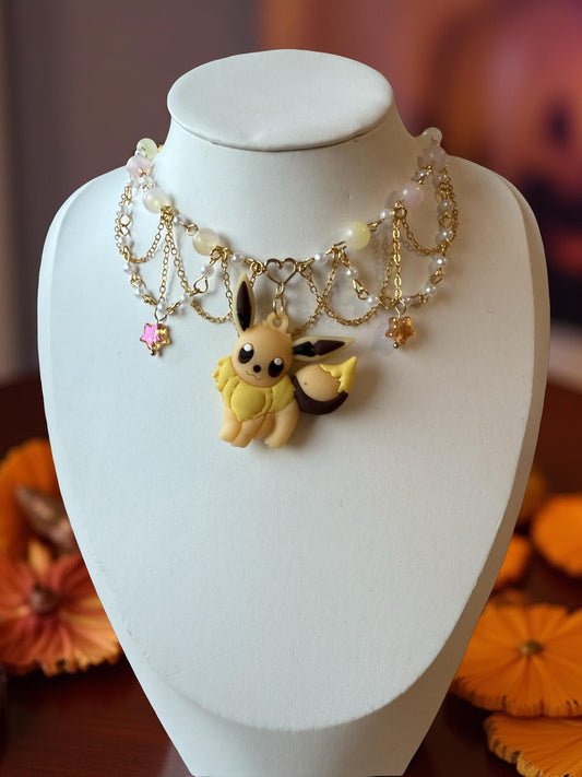 Eevee’s Golden Glow Necklace ✨