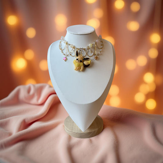Eevee’s Golden Glow Necklace ✨