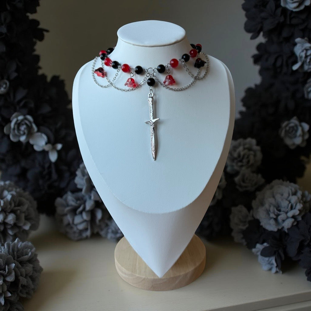 Andúril Roseblade ⚔️🌹 Necklace