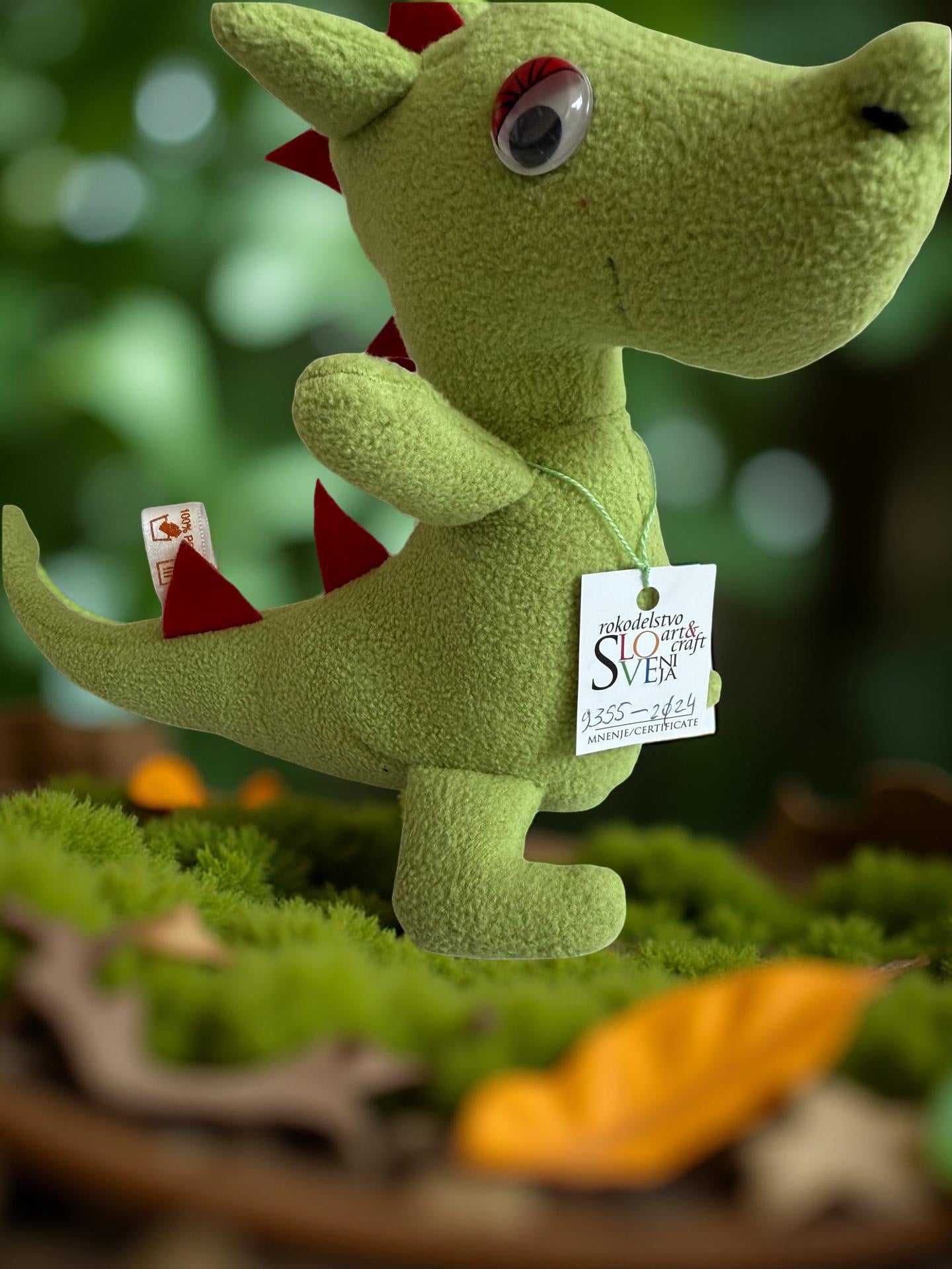 Ljubljana Dragon Argo small plush toy