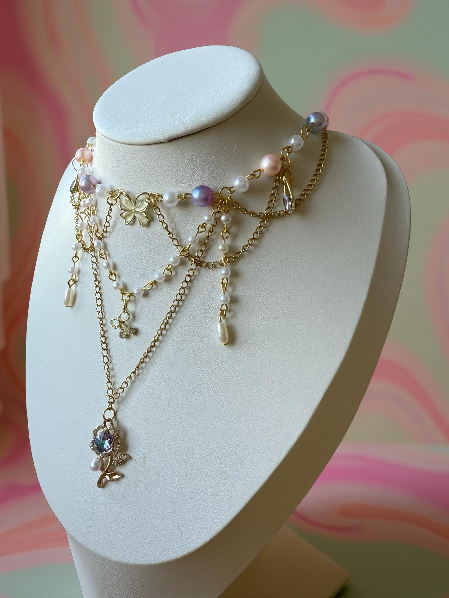 Celestia Rosewing Necklace ๐ฆ๐น