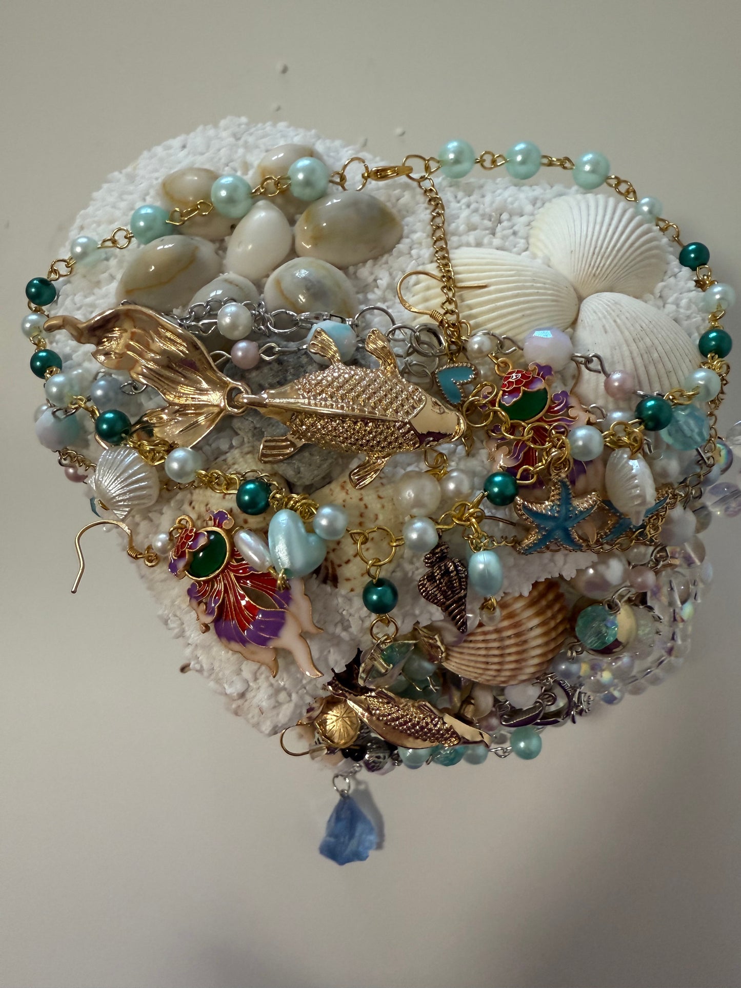 🐚 Ocean Treasure Mystery Jewelry Jar