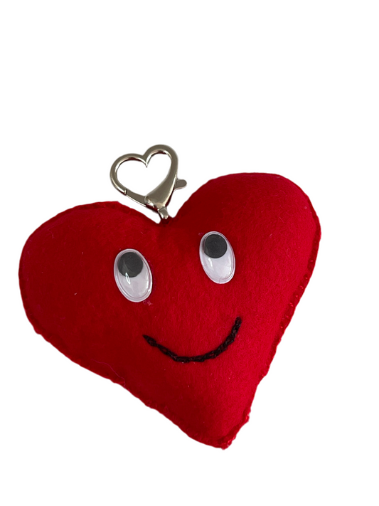 Happy Heart Keychain