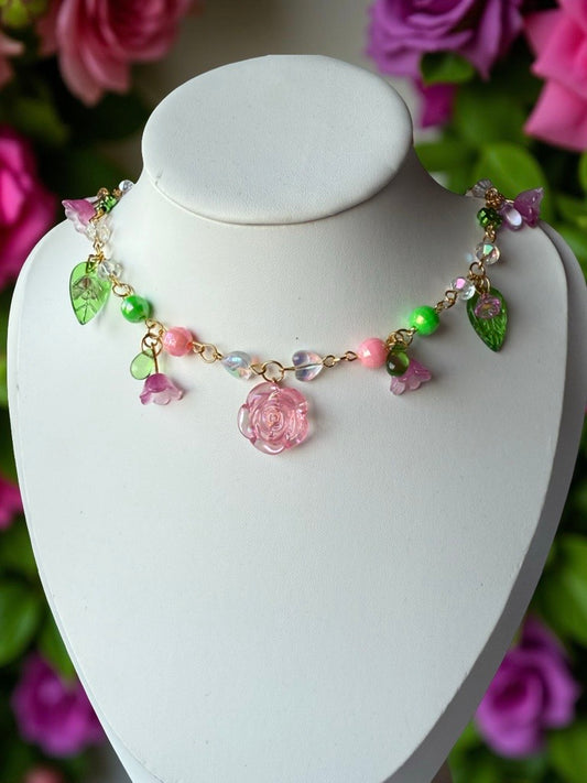 Aurelia Rosebloom Necklace